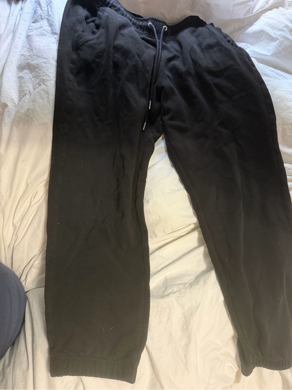 DKNY Sport Black Drawstring Joggers